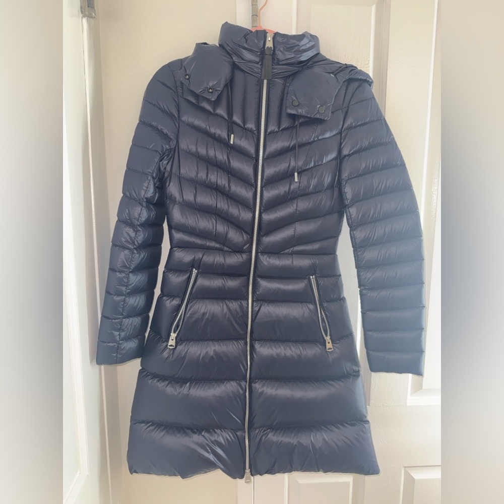 Mackage Lara Midnight Blue Puffer Coat